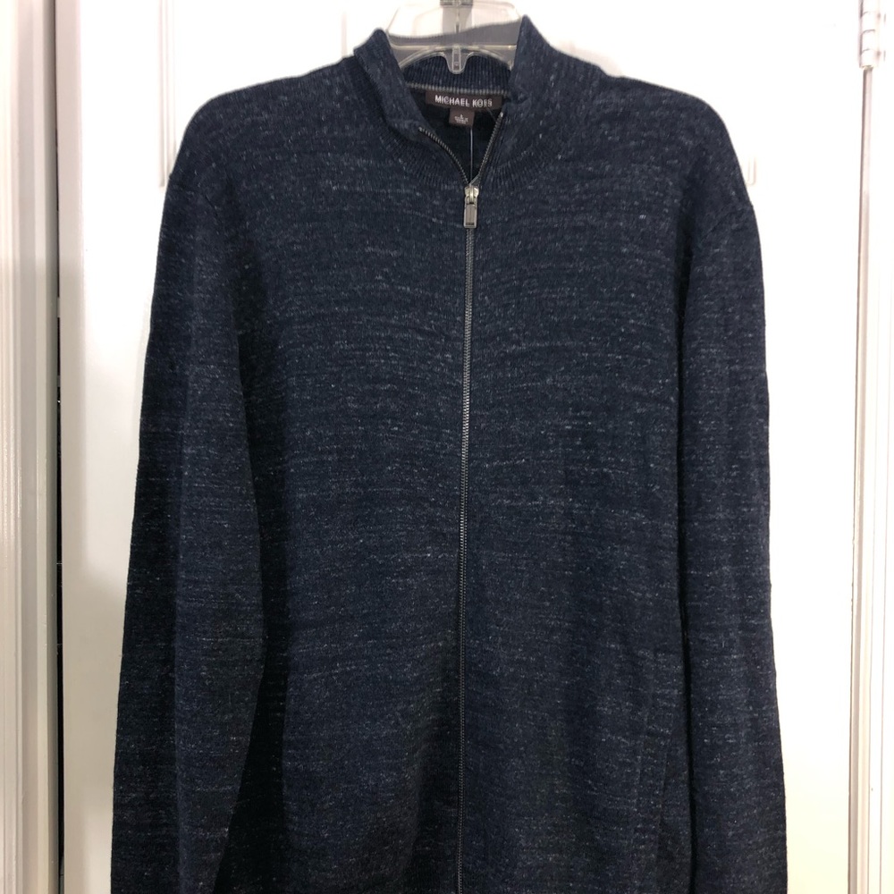 Michael Kors Full Zip Cardigan Sweater